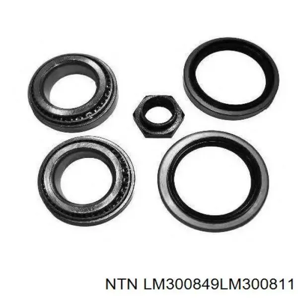 Подшипник ступицы передней внутренний LM300849LM300811 NTN