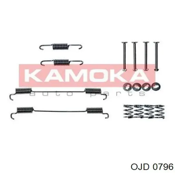 Монтажный комплект задних барабанных колодок 5040704 Autotechteile