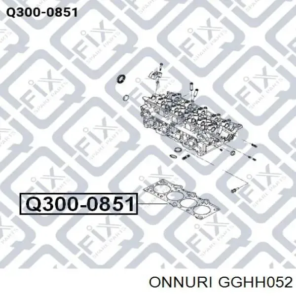 Прокладка ГБЦ GGHH052 Onnuri