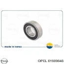 Подшипник генератора OPEL 01989646 Подшипник генератора OPEL 01989646