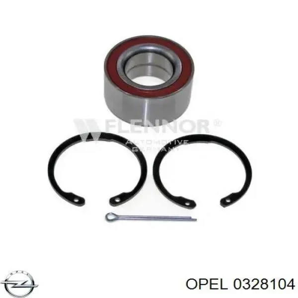 0328104 Opel Подшипник ступицы передней