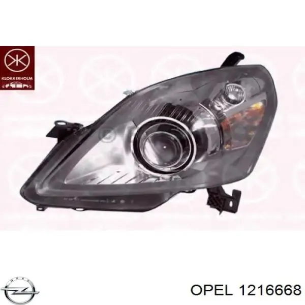 Правая фара ZOP111083R Signeda