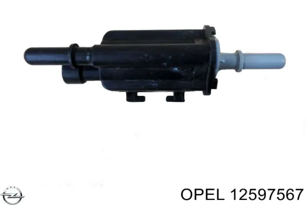 Клапан вентиляции газов топливного бака 12597567 Opel