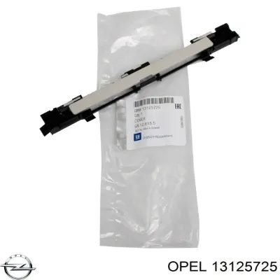 Заглушка рельсы (рейлинга) багажника крыши задняя OPEL 13125725