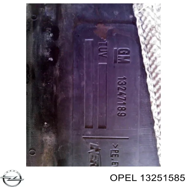 Топливный бак 13251585 Opel