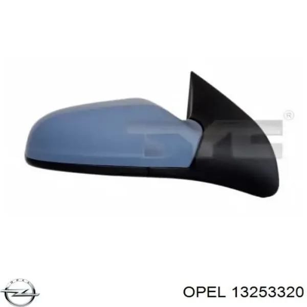 Левое боковое зеркало 13253320 Opel