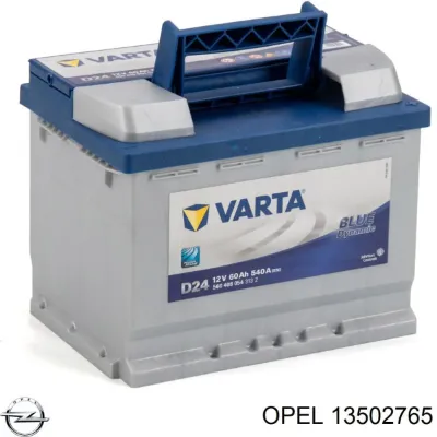 АКБ Опель 60 А/ч 12 В (13502765)