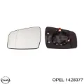 Стекло левого зеркала заднего вида OPEL 1428377