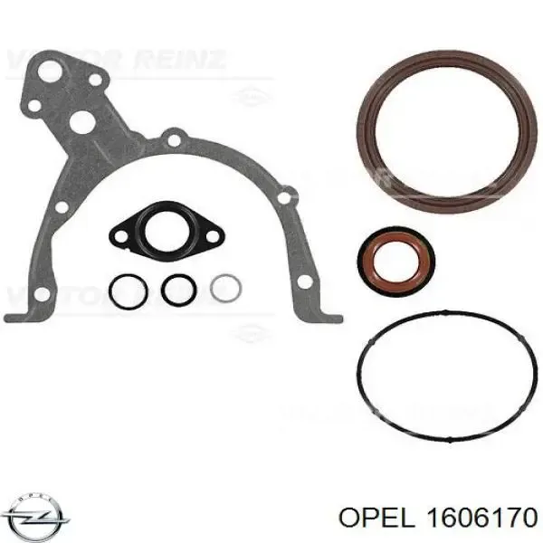 Нижний комплект прокладок двигателя Opel Combo B фургон (2001 - 2011) цена, от