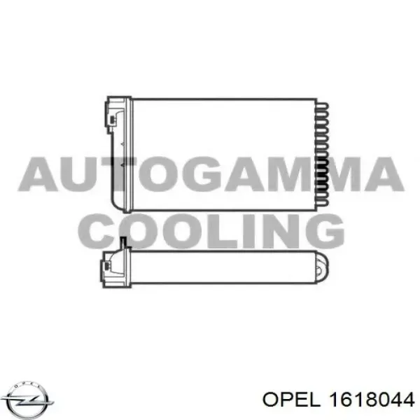 Радиатор печки 1618044 Opel