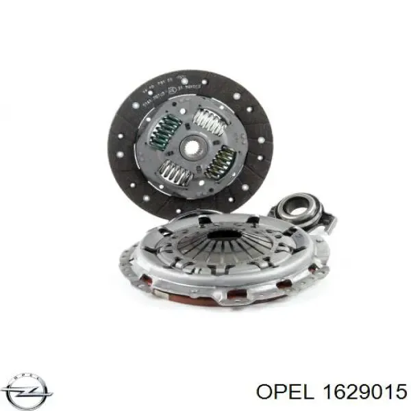 Комплект сцепления (3 части) Opel 1629015 цена, от