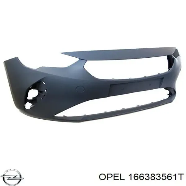 Передний бампер 166383561T Opel