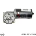 Мотор дворников OPEL 22147363