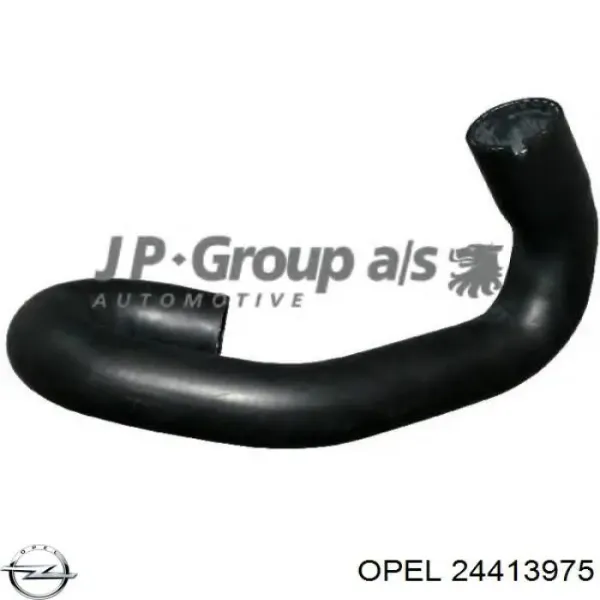 Патрубок радиатора 24413975 Opel