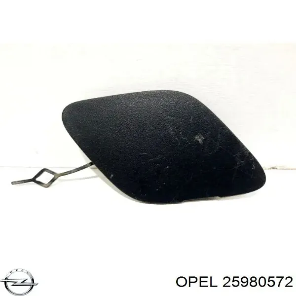 Заглушка бампера буксировочного крюка задняя 25980572 Opel