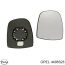 Зеркальный элемент левый OPEL 4408323
