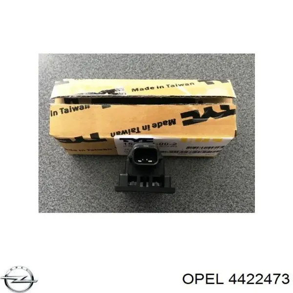 Фонарь освещения номерного знака Opel 4422473