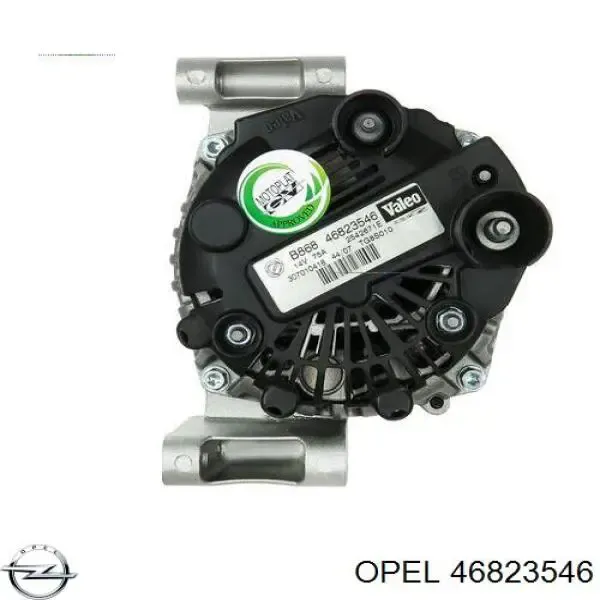 Генератор 46823546 Opel