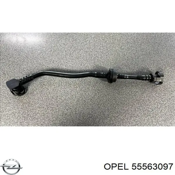 Патрубок вентиляции картерных газов 55563097 Opel
