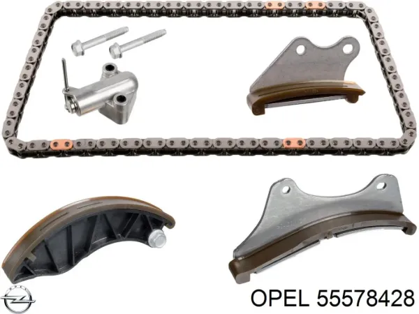 Успокоитель цепи ГРМ, правый 55578428 Opel