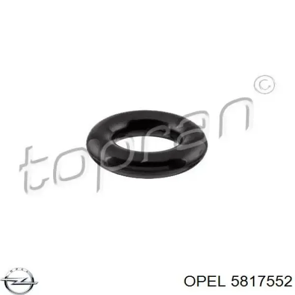 Кольцо форсунки инжектора посадочное Opel 5817552