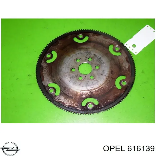 Демпферный маховик на Opel Astra F 51, 52, F35, M35
