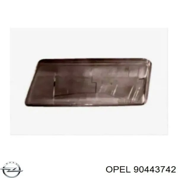 Стекло фары левой 90443742 Opel