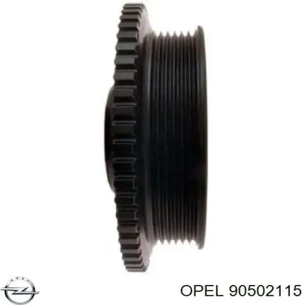 Шкив коленвала (демпфер) Opel Astra F универсал (51, 52, F35, M35) (1991 - 2001) цена, от