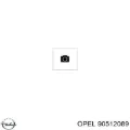 Шкив генератора Opel Vectra 86, 87