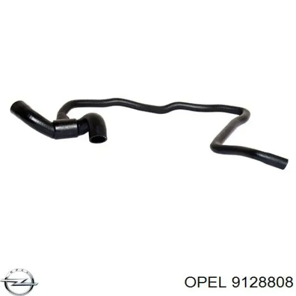 Нижний шлаг радиатора охлаждения 9128808 Opel