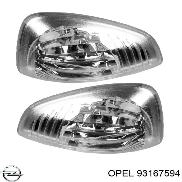 Указатель поворота зеркала правый 93167594 Opel