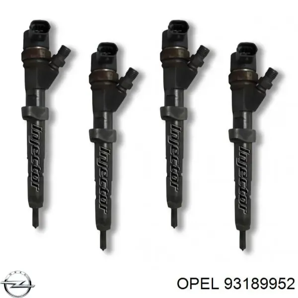 Топливные форсунки 93189952 Opel