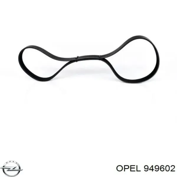 Ремень генератора 949602 Opel