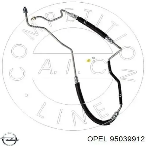 Шланг ГУР высокого давления 95039912 Opel