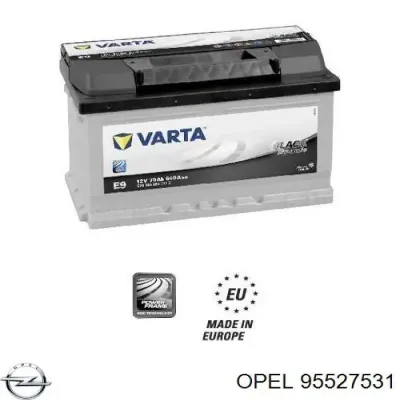 Авто акумулятор Опель 65 А/г (95527531)