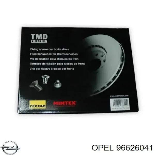 Болт (гайка) крепежа 96626041 Opel