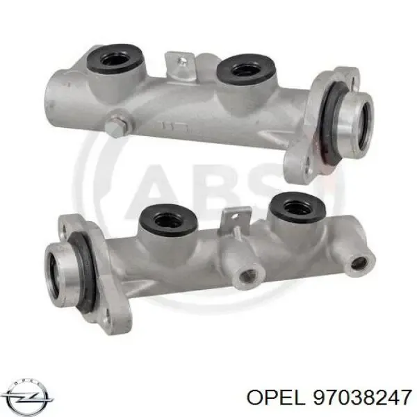 Главный тормозной цилиндр 97038247 Opel