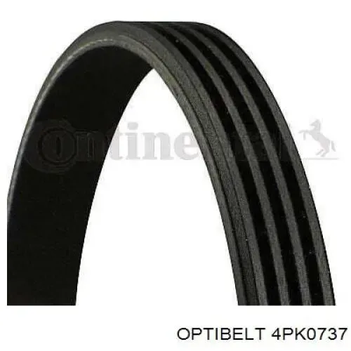 Ремень генератора 4PK0737 Optibelt