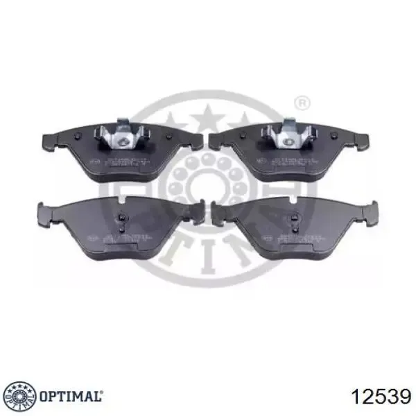Передние тормозные колодки 12539 Optimal