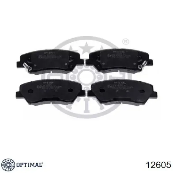 Передние тормозные колодки 12605 Optimal
