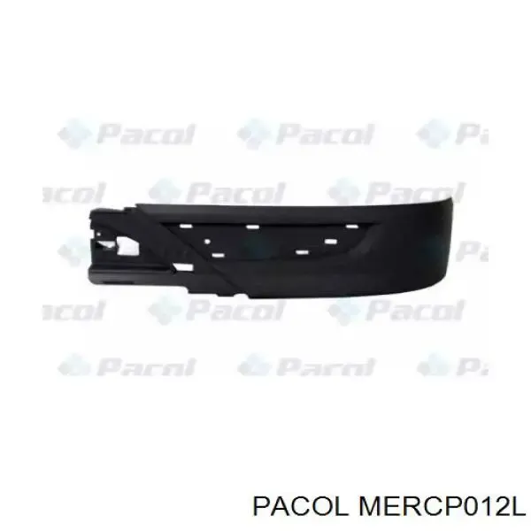 Спойлер переднего бампера левый MERCP012L Pacol