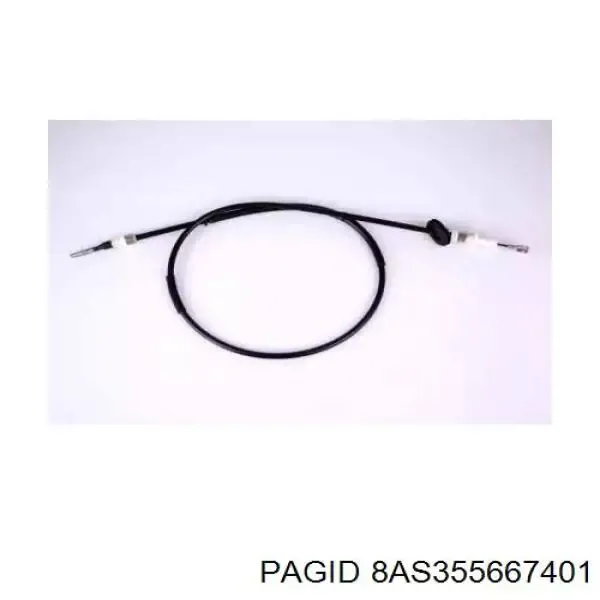 Задний правый трос ручника 8AS355667401 HELLA-PAGID