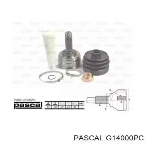 Пыльник ШРУСа наружный G14000PC Pascal