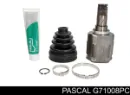 ШРУС внутренний передний левый PASCAL G71008PC