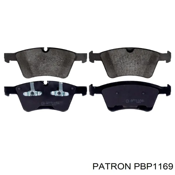 Передние тормозные колодки PBP1169 Patron