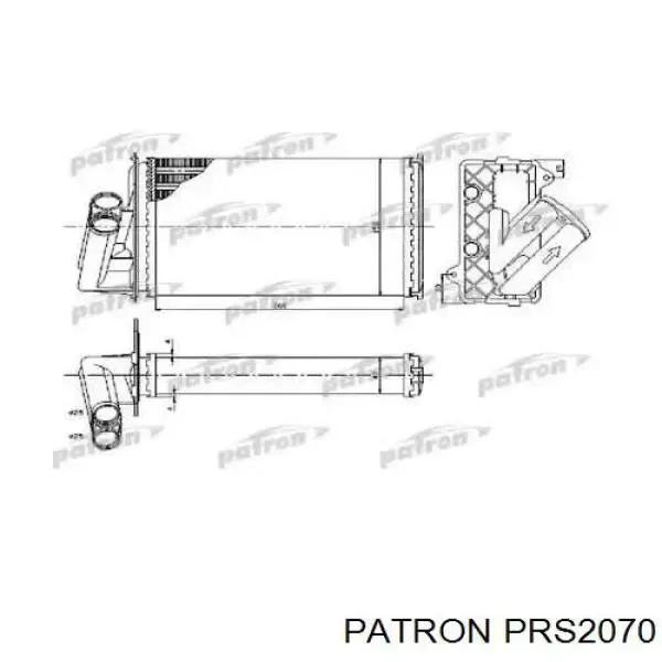Радиатор печки 0420150019 Depo/Loro/Abakus