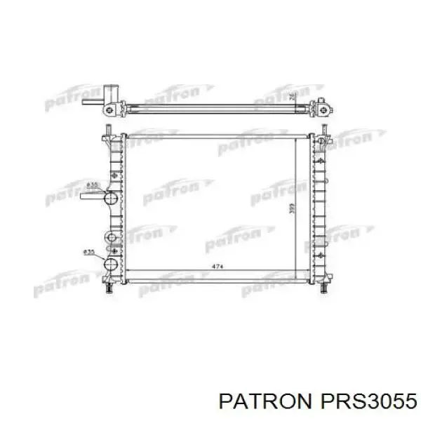 Радиатор PRS3055 Patron