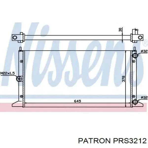 Радиатор RA63993 Signeda