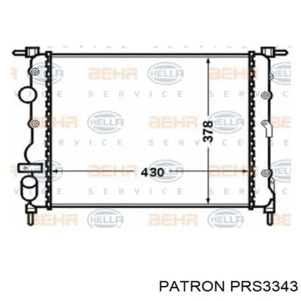 Радиатор 8200125767 Renault (RVI)