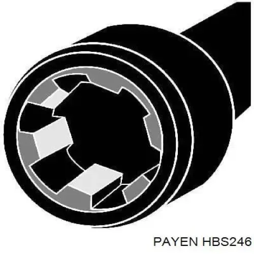 Болт ГБЦ HBS246 Payen